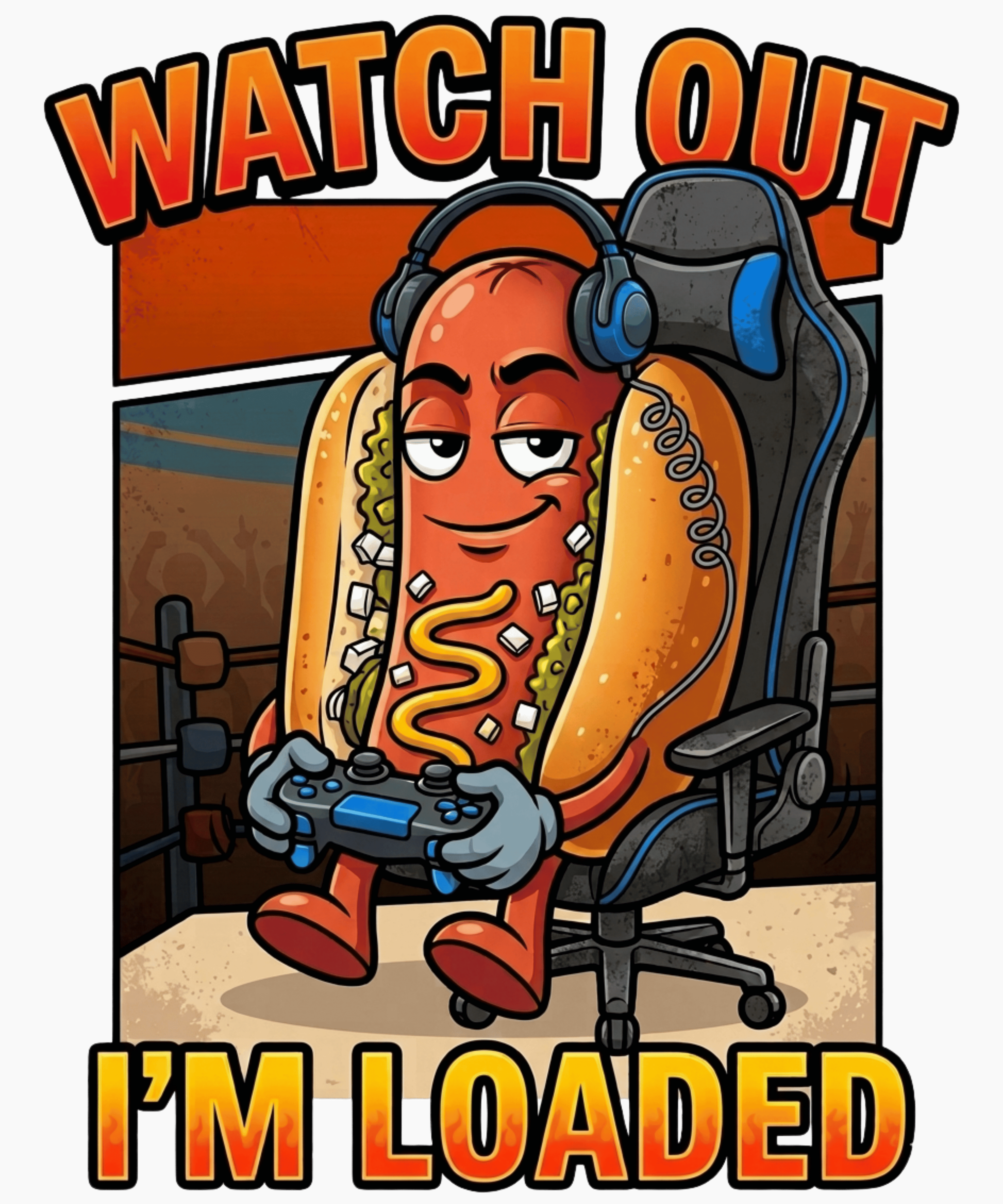 The Gamer Food Shirt Collection