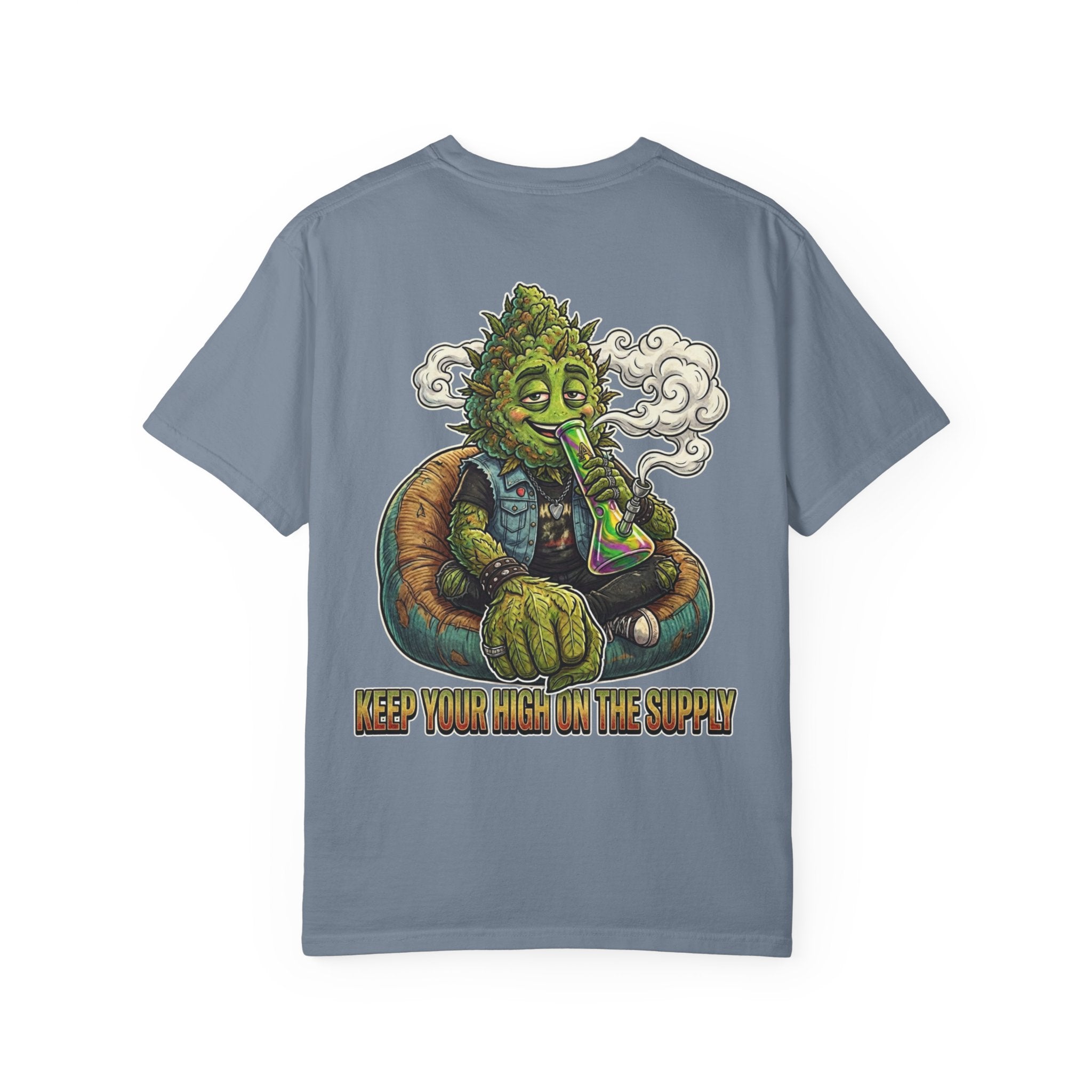 Vintage 90s Grunge Weed Bud Beanbag Graphic Tee