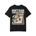 Funny Vintage Bowling Damage Wood T-Shirt - Retro Bowler Humor Graphic Gift Tee
