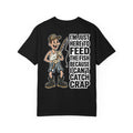 I'm Just Here To Feed The Fish Because I Can't Catch Crap Funny Fishing Humor T-Shirt