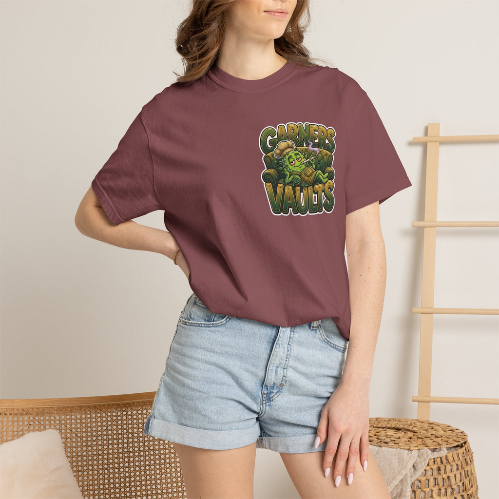 Doobie Monster 420 Stoner T-Shirt - Retro 90s Cannabis Culture Smoke Graphic Apparel Tee