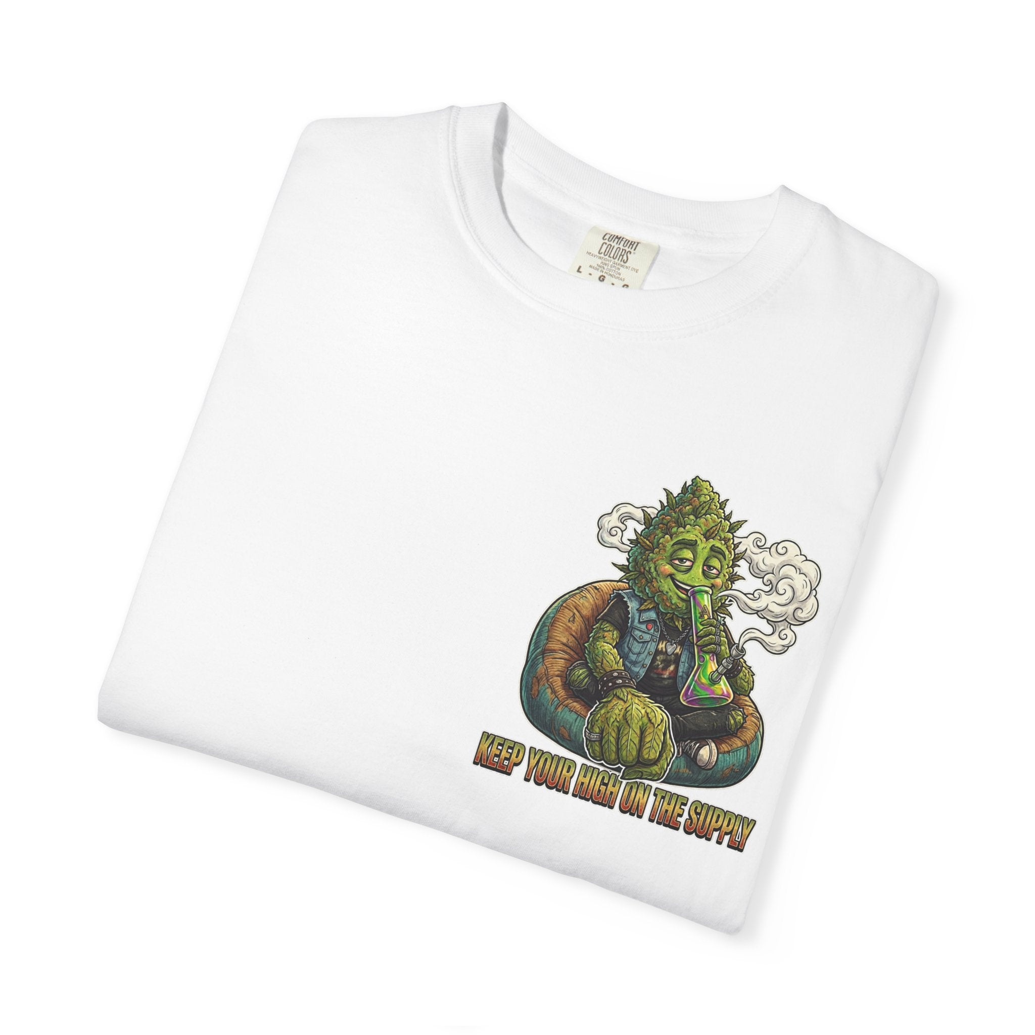 Vintage 90s Grunge Weed Bud Beanbag Graphic Tee