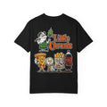 LITTLE CHRONIC Stoner Fast Food Graphic Shirt - Funny 420 Pizza Culture Humor Tee