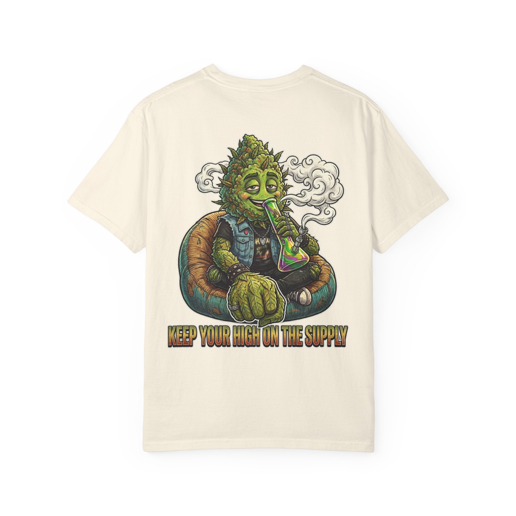 Vintage 90s Grunge Weed Bud Beanbag Graphic Tee