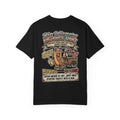 Big Wieners Sausage Cart Graphic T-Shirt - Retro 1950s Food Adult Humor Gift Tee
