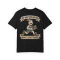 My Mom Took Her Meds Now I Love Trains Shirt - Funny Retro Edgy Gag Gift Novelty T-Shirt