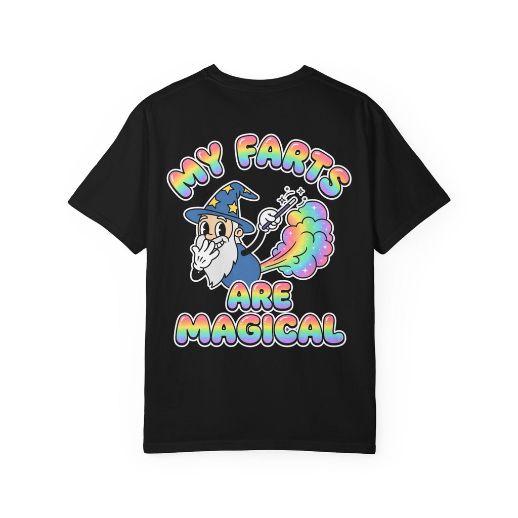 Copy of My Farts Are Magical Funny Wizard Shirt - Pastel Rainbow Cute Gag Gift Novelty T-Shirt