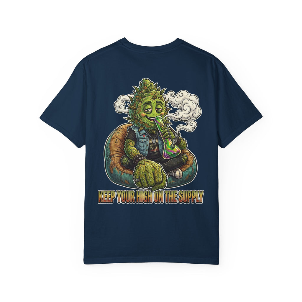 Vintage 90s Grunge Weed Bud Beanbag Graphic Tee