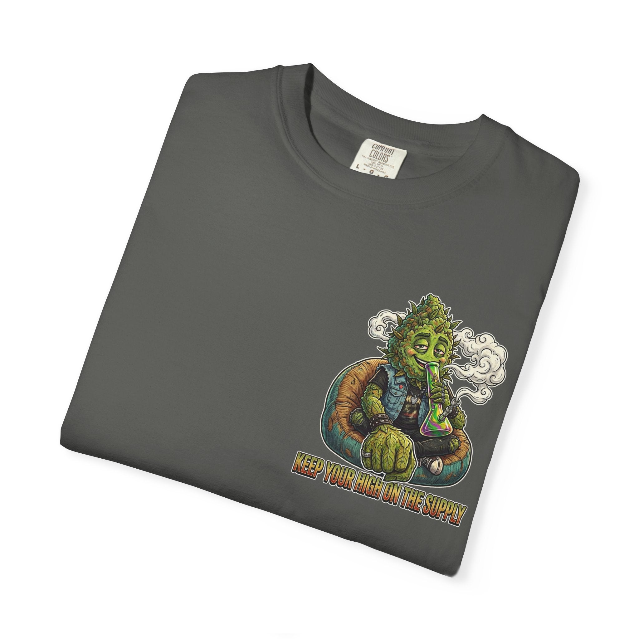 Vintage 90s Grunge Weed Bud Beanbag Graphic Tee