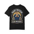 Funny Baby Pecker Club President T-Shirt - Retro Corporate Humor Gift Tee