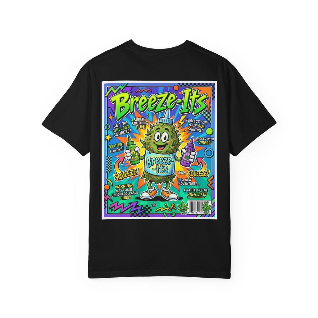 Breeze Its Shirt - Funny Stoner Retro Candy Parody Squeeze Weed Juice 420 Adult Humor Pop Tee