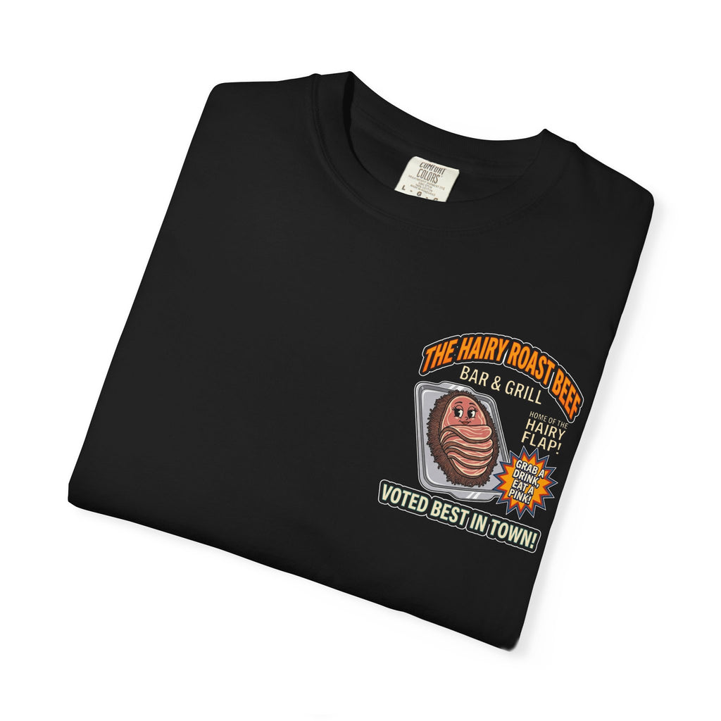 THE HAIRY ROAST BEEF BAR & GRILL Funny Sarcastic Adult Humor T-Shirt
