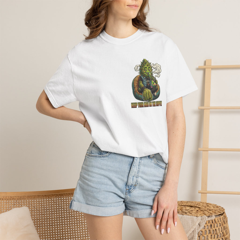 Vintage 90s Grunge Weed Bud Beanbag Graphic Tee