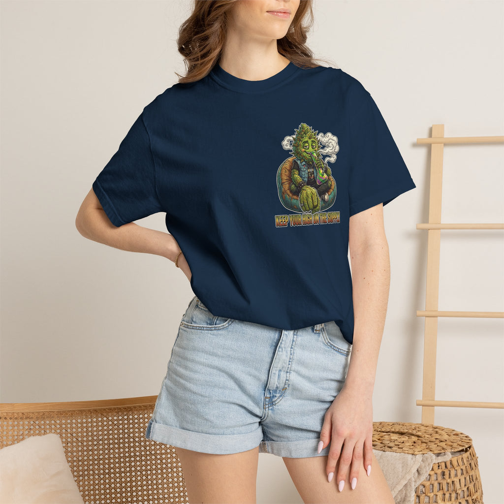 Vintage 90s Grunge Weed Bud Beanbag Graphic Tee