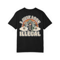 I Just Look Illegal Graphic Shirt - Funny Retro Burglar Thief Meme Humor Tee