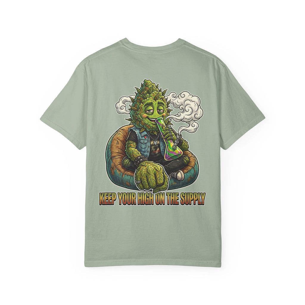 Vintage 90s Grunge Weed Bud Beanbag Graphic Tee