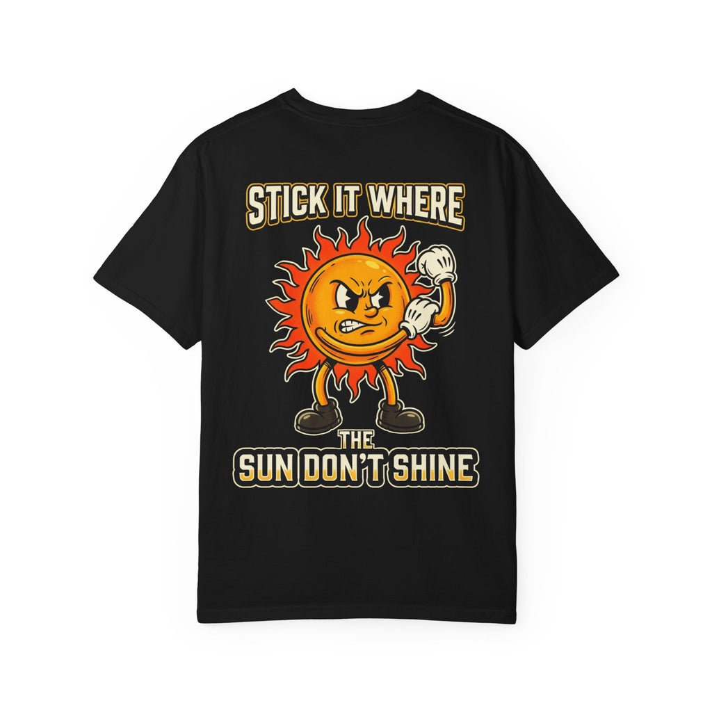 Stick It Where The Sun Dont Shine | Funny Retro Cartoon Shirt | Vintage Humor Tee