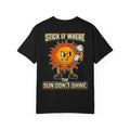 Stick It Where The Sun Dont Shine | Funny Retro Cartoon Shirt | Vintage Humor Tee