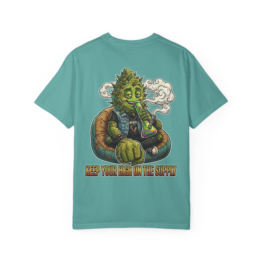 Vintage 90s Grunge Weed Bud Beanbag Graphic Tee