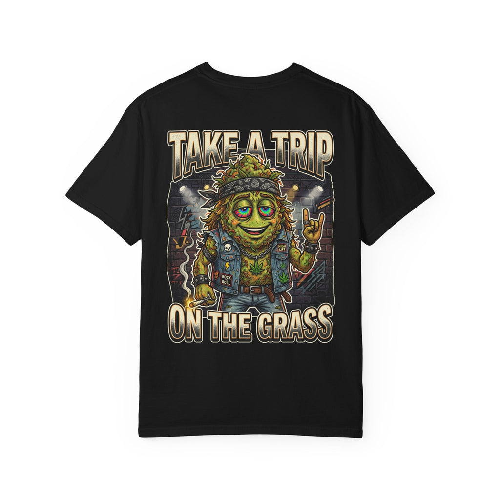 Vintage 80s Heavy Metal Stoner Bud Mascot Graphic Tee