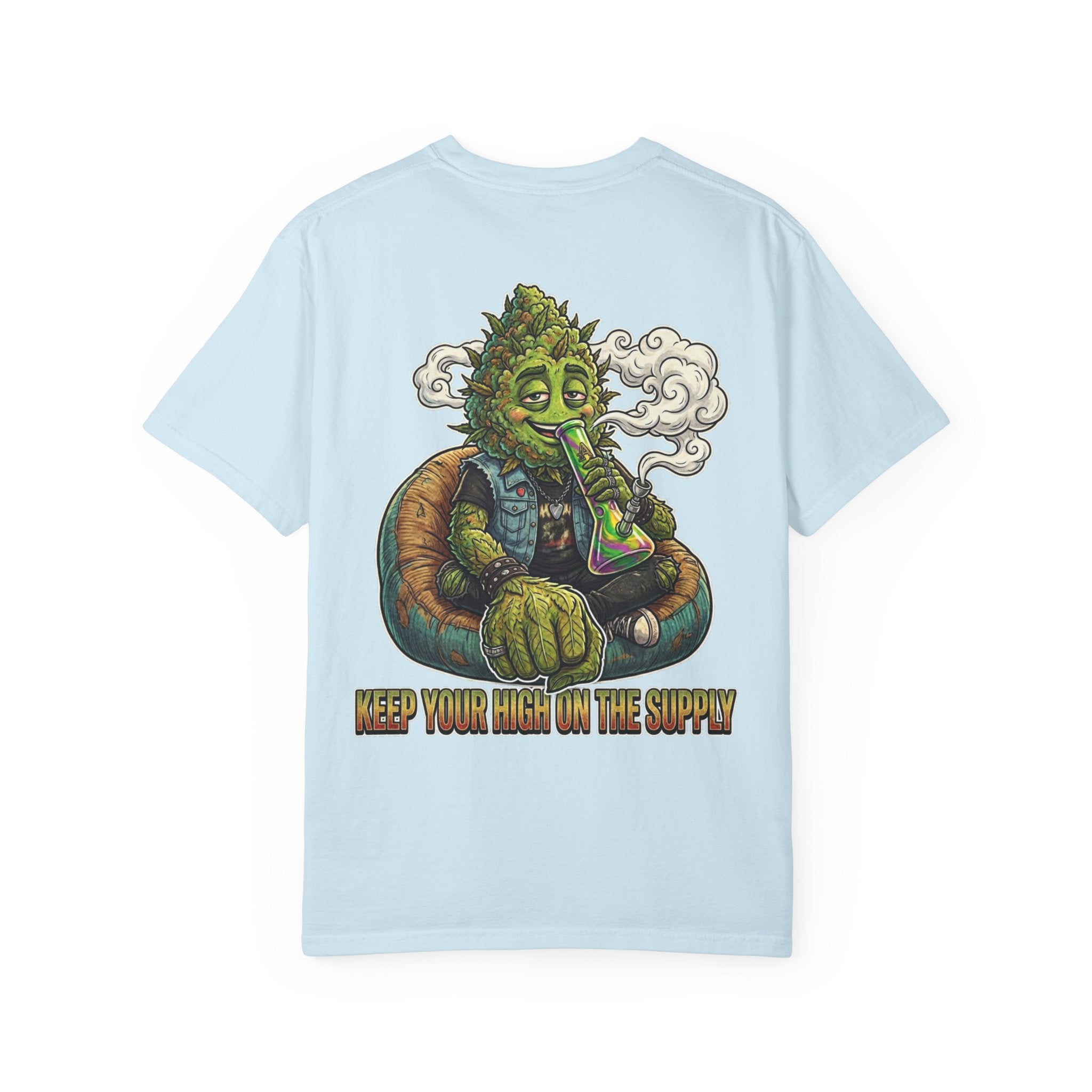 Vintage 90s Grunge Weed Bud Beanbag Graphic Tee