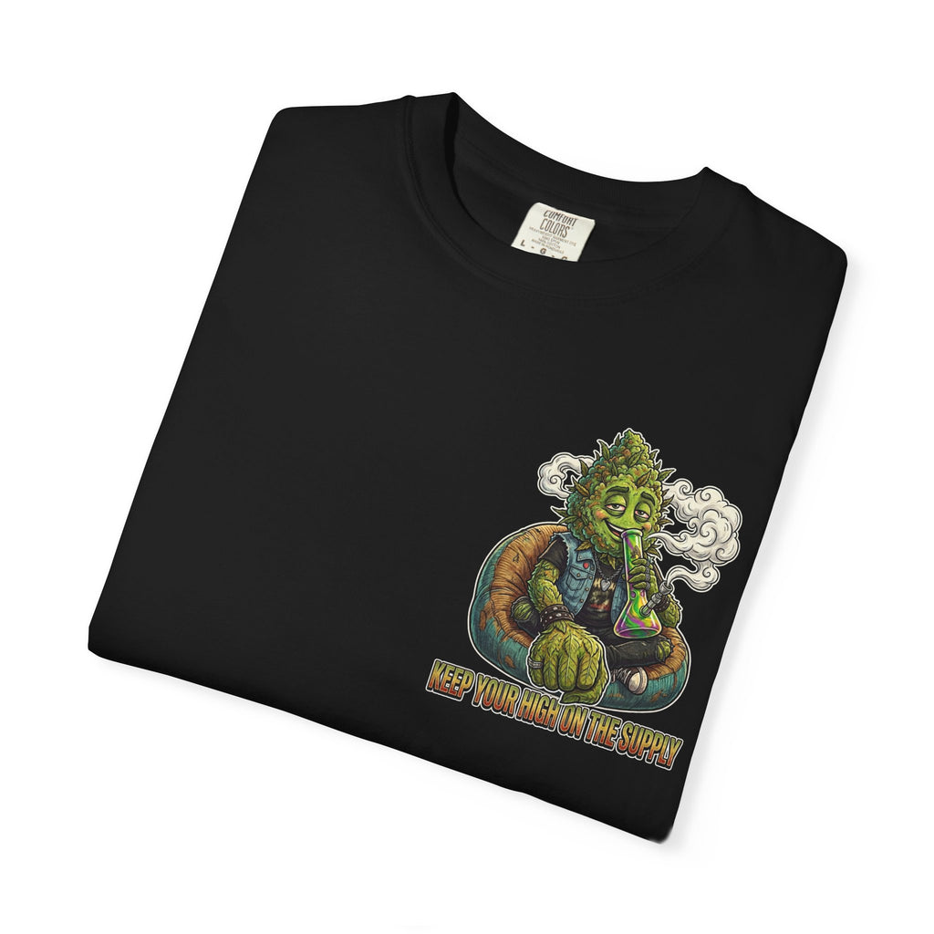 Vintage 90s Grunge Weed Bud Beanbag Graphic Tee