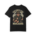 You Smell Like Marijuana 420 Stoner T-Shirt - Retro 90s Cop Smoke Culture Graphic Tee