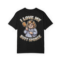 I Love My Butt Sponge Shirt - Funny Bathroom Humor Sarcastic Gag Gift T-Shirt