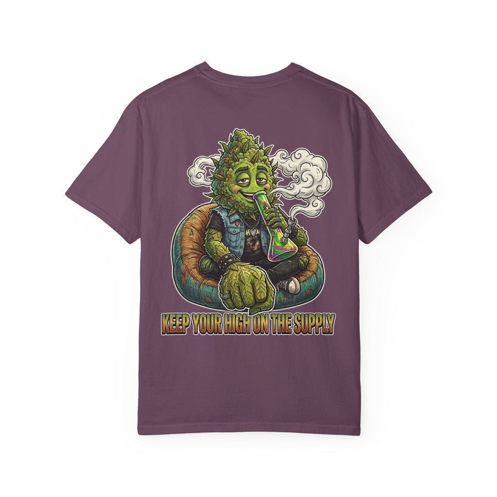 Vintage 90s Grunge Weed Bud Beanbag Graphic Tee