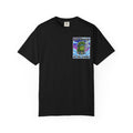 Keep Your Head In The Clouds - Retro 90s Cosmic Cannabis T-Shirt