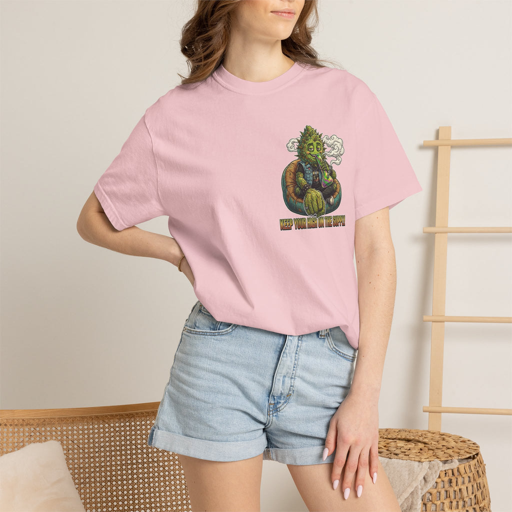 Vintage 90s Grunge Weed Bud Beanbag Graphic Tee