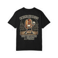Funny Wiener Boxer T-Shirt - Retro 1930s Cartoon Hot Dog Boxing Graphic Tee Gift