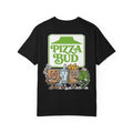 PIZZA BUD Stoner Fast Food Graphic Shirt - Funny 420 Pizza Culture Humor Tee