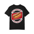 Funny Juicy Weiners Make My Butthole Moist T-Shirt - Retro Hot Dog Humor Gift Tee