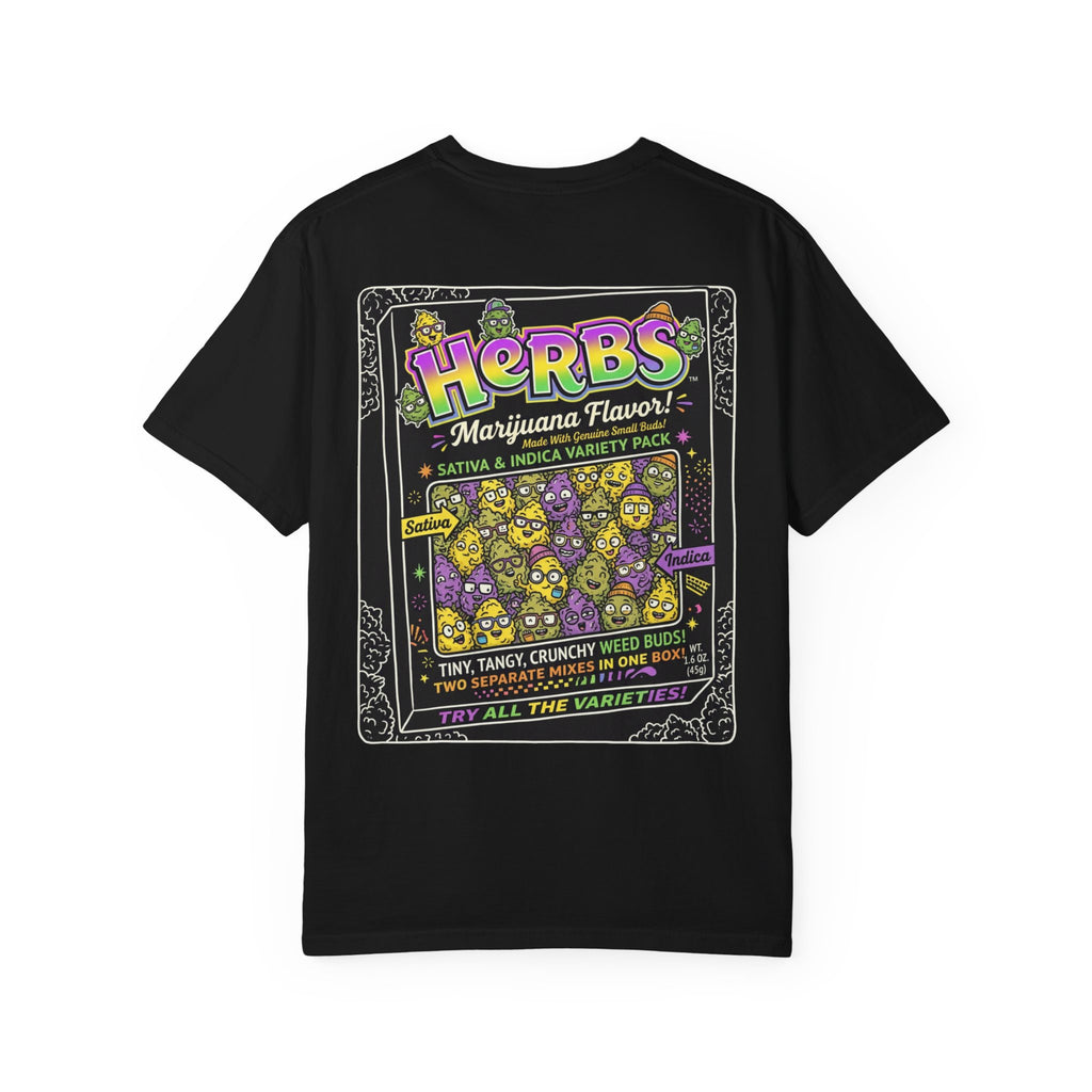 Herbs Shirt - Funny Stoner Retro Candy Parody Nerds Sativa Indica Cannabis Weed 420 Humor Tee
