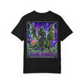 Queen Of The Clouds Shirt - Retro Sci-Fi Fantasy Dragon Cannabis Marijuana 420 Stoner Graphic Tee