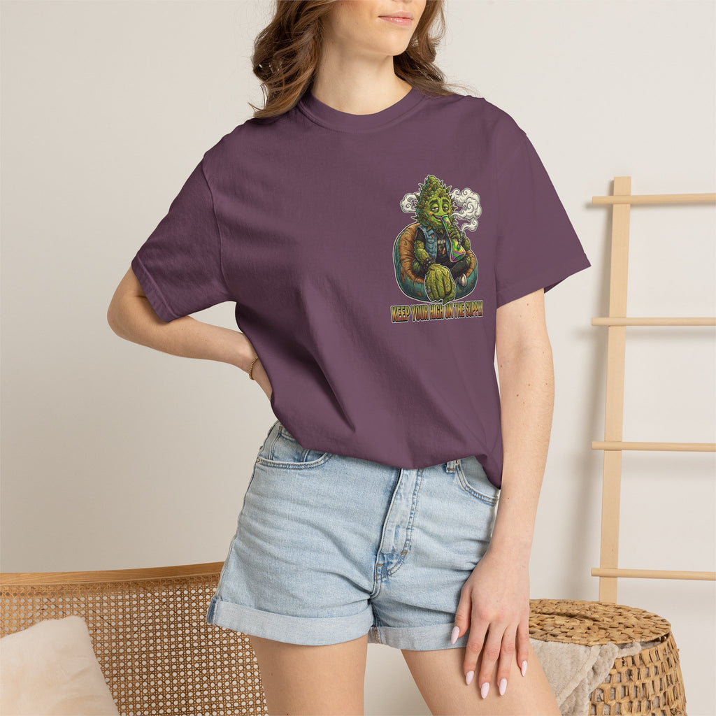 Vintage 90s Grunge Weed Bud Beanbag Graphic Tee