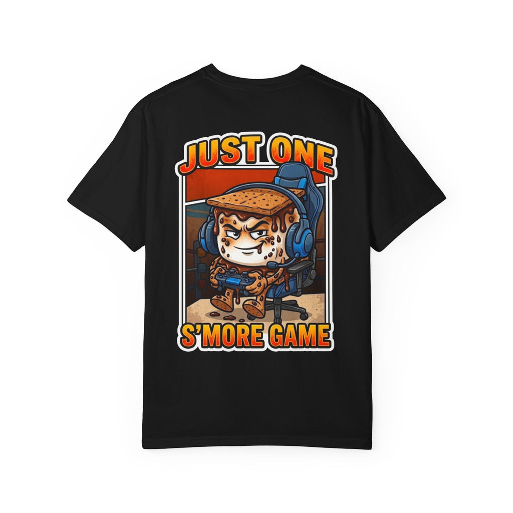 S'more Game Shirt - Funny Retro Gamer Parody Smores Gaming Controller Dessert Humor Geek Tee