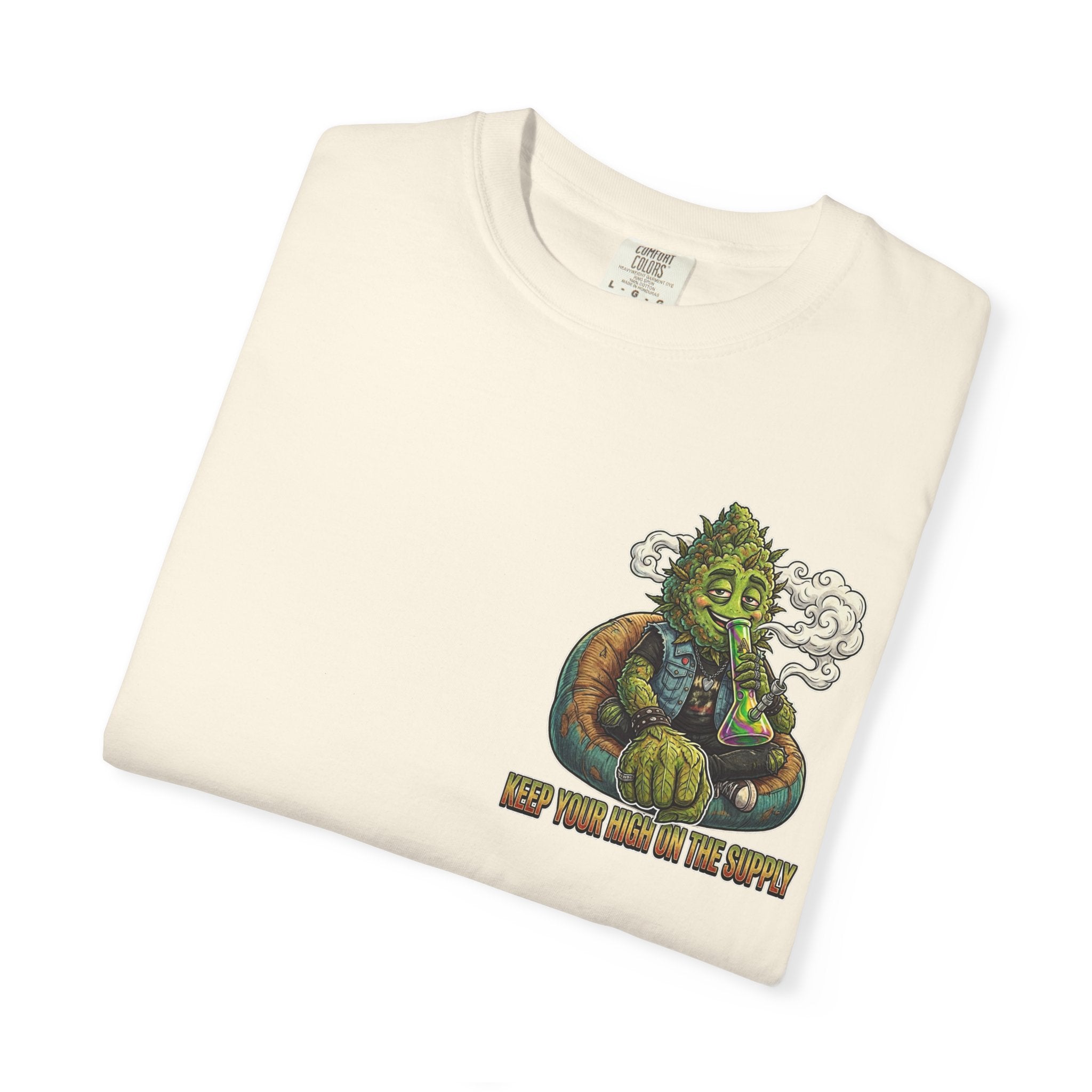 Vintage 90s Grunge Weed Bud Beanbag Graphic Tee