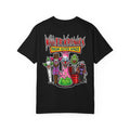 Killer Kronics Alien Clown T-Shirt - Retro 80s Horror Cannabis Gift Tee