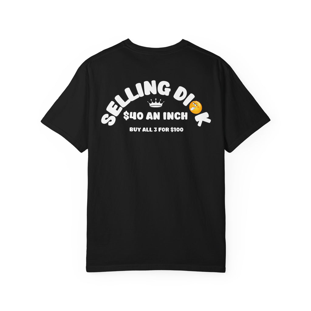 Selling Dick 40 An Inch Buy All 3 For 100 Funny Retro Emoji Inappropriate Adult Humor Shirt