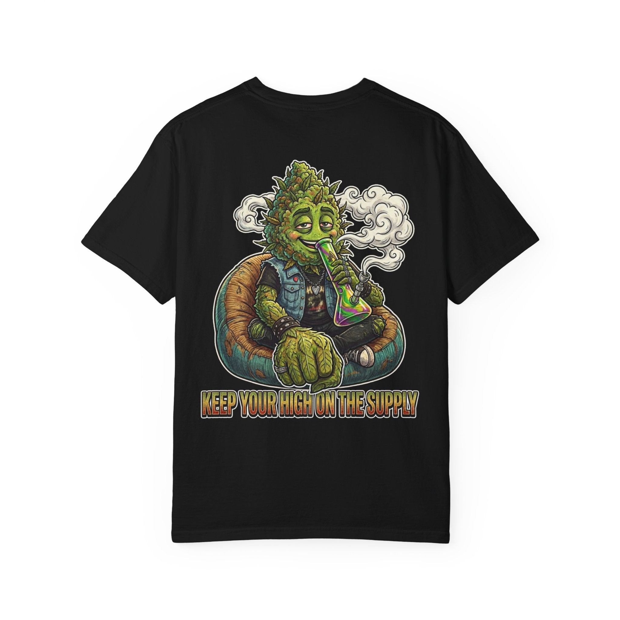 Vintage 90s Grunge Weed Bud Beanbag Graphic Tee