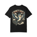 Funny Bird Swallow Shirt I Dont Spit T-Shirt Vintage Cartoon Graphic Tee Retro Humor Tee