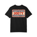 Funny Certified Booty Inspector T-Shirt - Retro Distressed Adult Humor Gift Tee