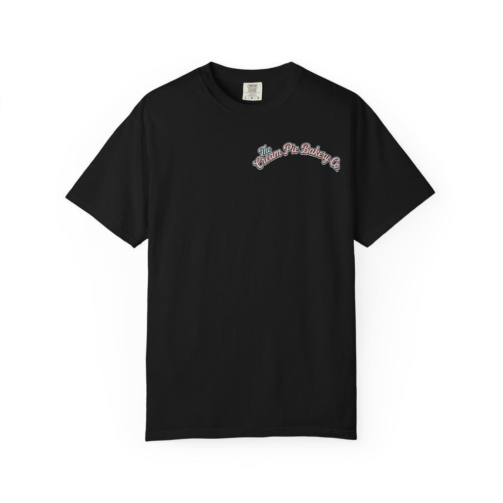The Cream Pie Bakery Co Graphic T-Shirt - Retro 1950s Housewife Adult Humor Gift Tee