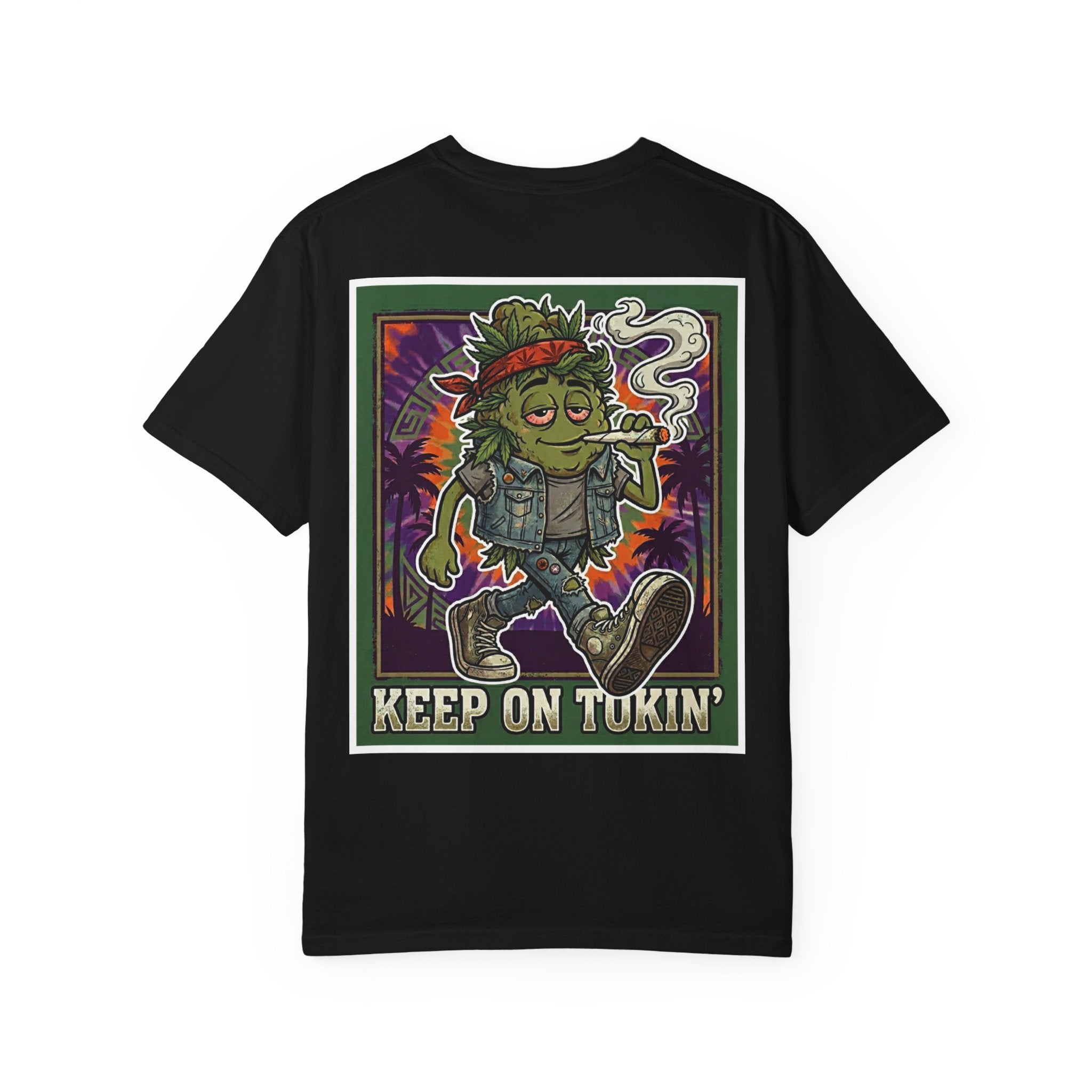 Naturally Friendly - Retro 90s Pop Cannabis Graphic T-Shirt