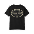 Funny Saggy Balls Club T-Shirt - Retro Bicker Parody Adult Humor Gift Tee