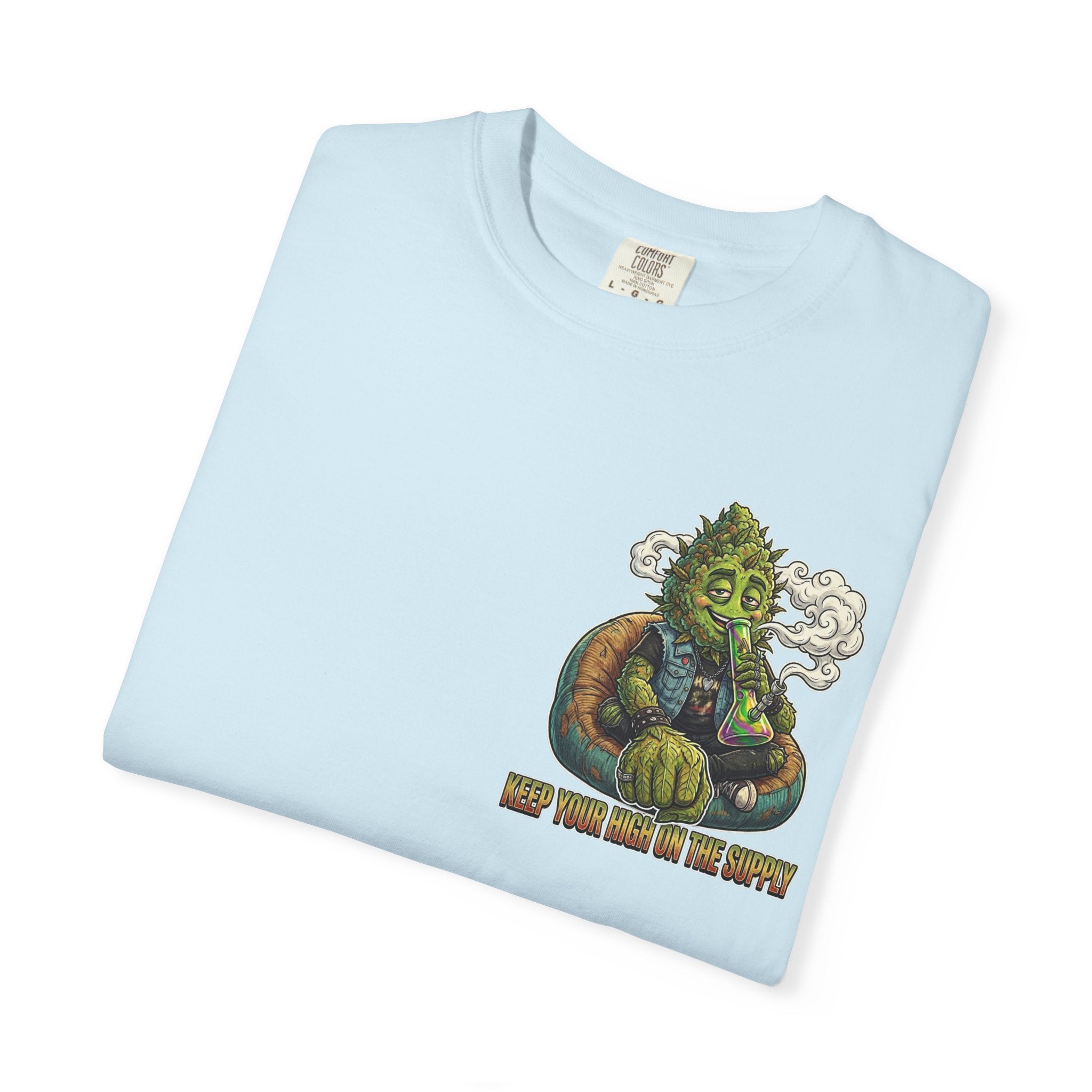 Vintage 90s Grunge Weed Bud Beanbag Graphic Tee
