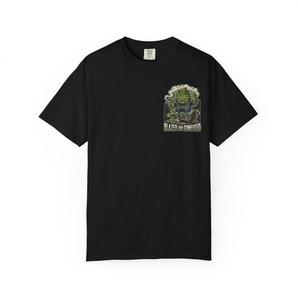 Blazed And Confused Shirt - Retro 70s Movie Weed Bud Cannabis Marijuana 420 Stoner Graphic Tee