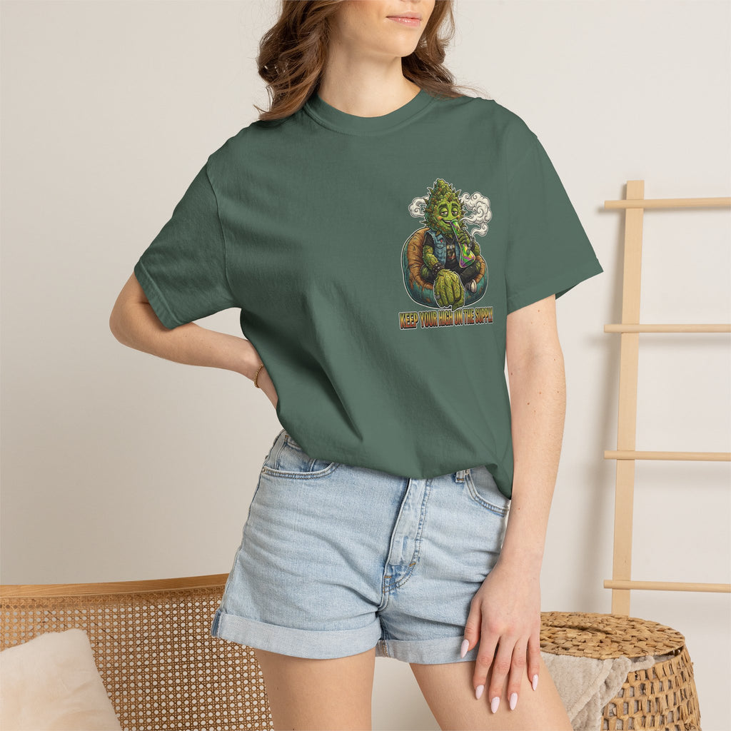 Vintage 90s Grunge Weed Bud Beanbag Graphic Tee